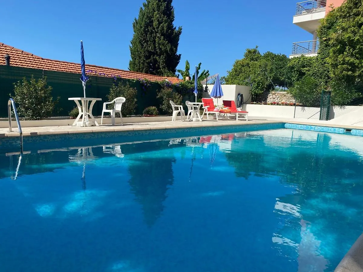 Mansfield Vue Carte Postale Terrasse Piscine 2 Appartement Menton 0*,  Frankrijk